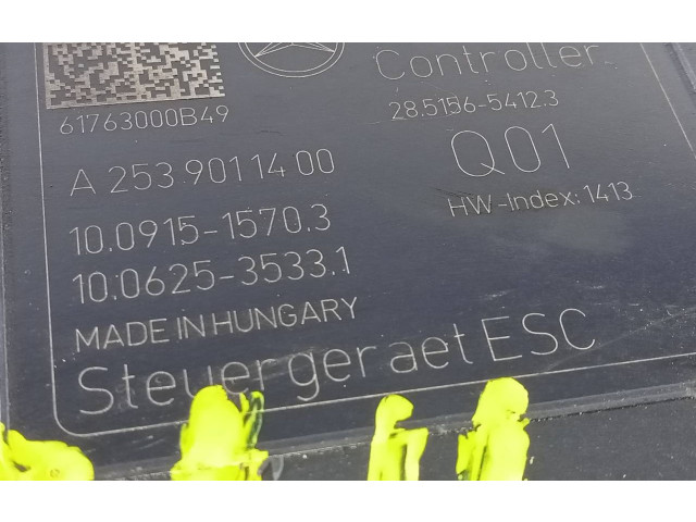 Jednotka ABS A2534310200, A2539011400   Mercedes-Benz C W205 2017