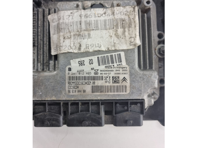 Řídící jednotka 9653958980, 966100440285   Peugeot 207 2008