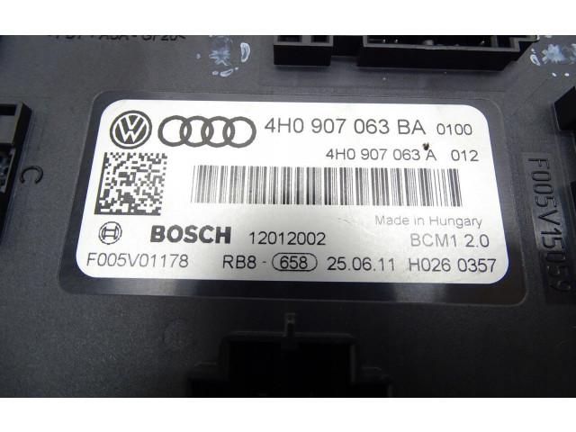 Комфортный модуль    4H0907063BA   Audi A6 C7