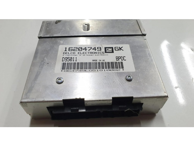 Řídící jednotka 16204749, D95011   Opel Corsa C 2003