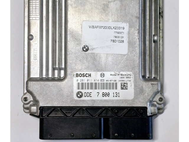 Řídící jednotka 7800131, 0281011414   BMW X5 E53 2005