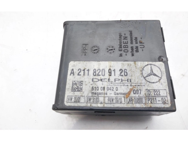 Блок управления двигателя A2118209126   Mercedes-Benz CLC CL203