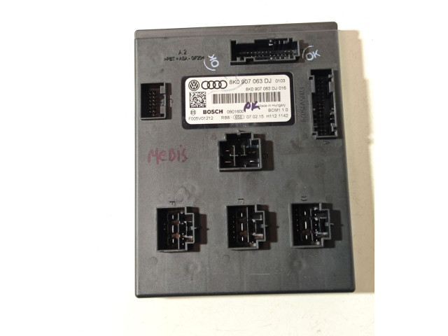 Блок комфорта 8K0907063DJ, 8K0907063   Audi Q5 SQ5   