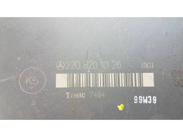 Блок комфорта 2208201026   Mercedes-Benz S W220   