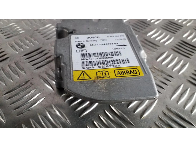 Блок подушек безопасности 0285001870, 3424581   BMW X3 E83