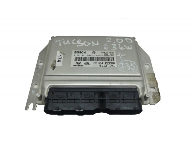 Блок управления двигателя 3910427260, 0281011690   Hyundai Tucson JM