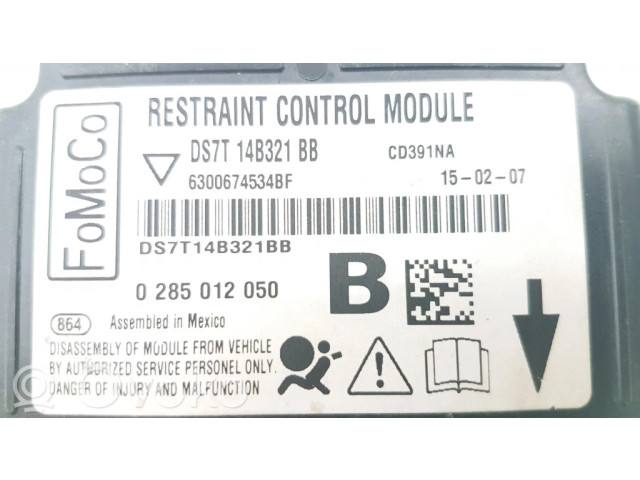 Блок подушек безопасности DS7T14B321BB   Ford Fusion II