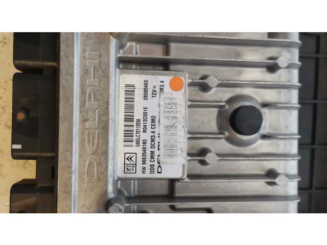 Řídící jednotka 9663548180, R0413C001E   Peugeot 407 2004