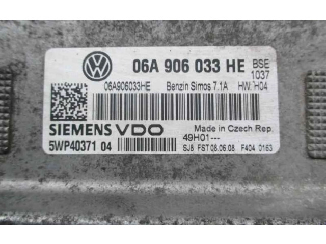 Řídící jednotka 06A906033HE   Seat Toledo III (5P) 
