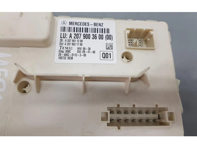 Блок комфорта A2079003600   Mercedes-Benz CLK C207 A207   