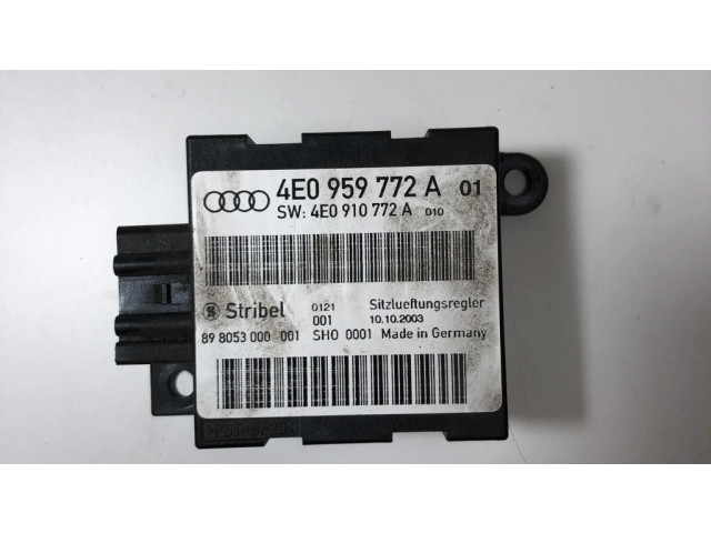 Блок управления 4E0959772A, 4E0910772A   Audi A8 S8 D3 4E