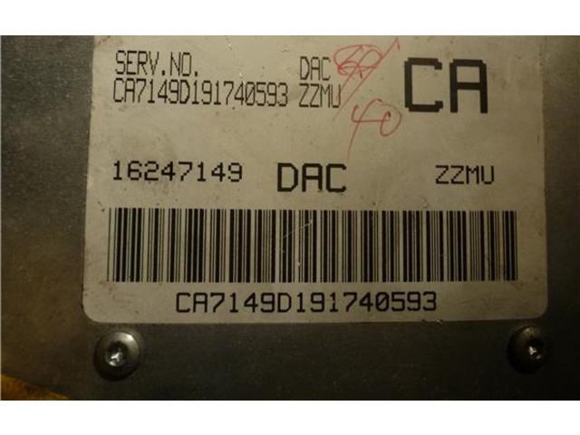 Řídící jednotka 16247149   Daewoo Lanos 1999