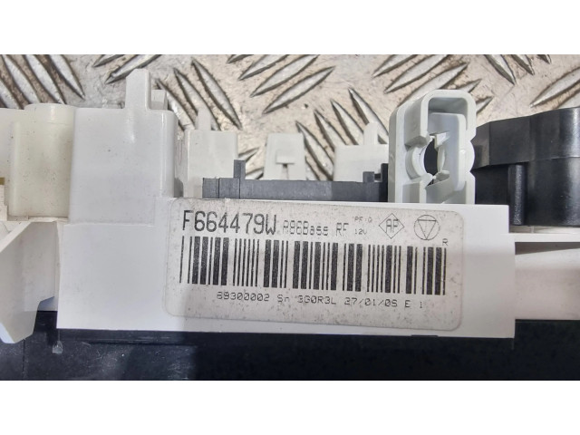 Блок управления климат-контролем F664479W, 69300002   Peugeot 1007