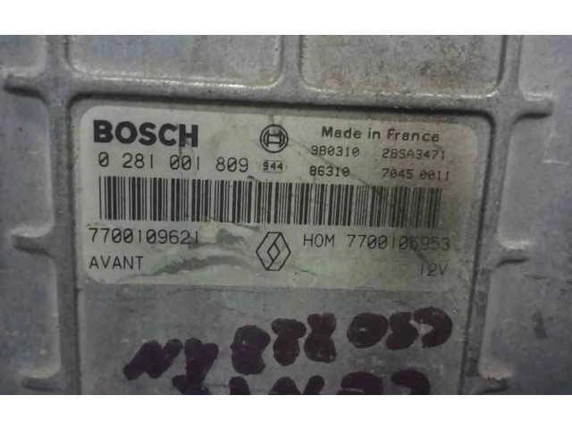 Блок управления 7700109621, 0090047   Renault Megane I