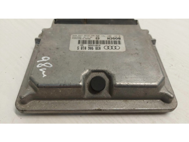 Řídící jednotka 038906018S, 0281001721   Audi A4 S4 B5 8D 1998