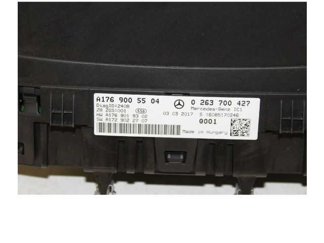 Přístrojová deska  Mercedes-Benz A W176 2014 A1769005504  