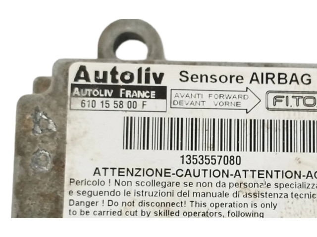 Блок подушек безопасности 1353557080, 610155800F   Fiat Fiorino