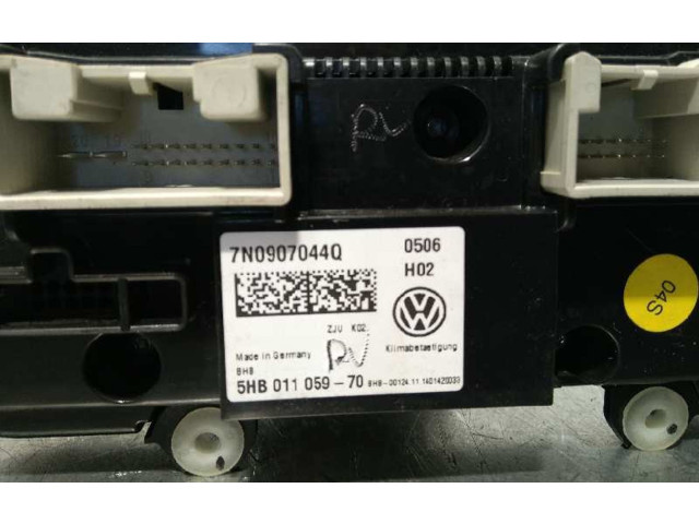 Блок управления климат-контролем 7N0907044Q, 7N0907044QZJU   Volkswagen Sharan