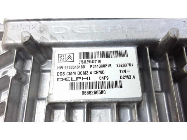 Řídící jednotka 9663548180, 9666266580   Citroen C5 2009