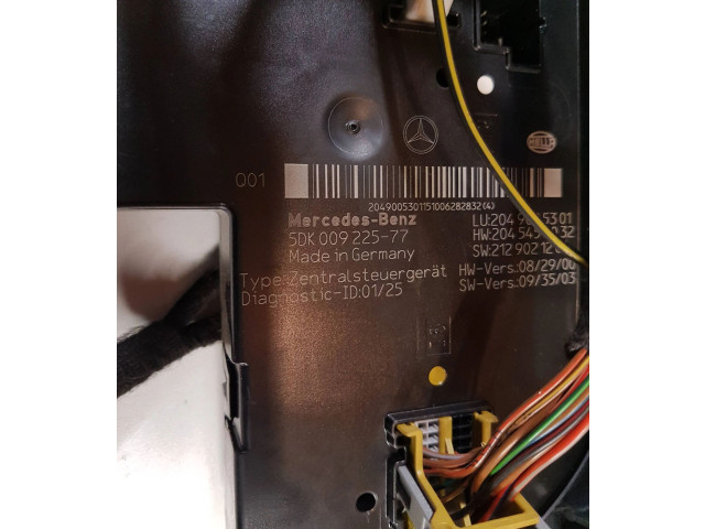 Блок предохранителей 2049005301, 5DK00922577   Mercedes-Benz GLK (X204)    