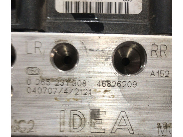 ABS Steuergerät 265800304, 265800304   Lancia Musa 2005