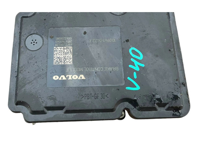 Jednotka ABS 10096104223, 6141220022B   Volvo V40 2015