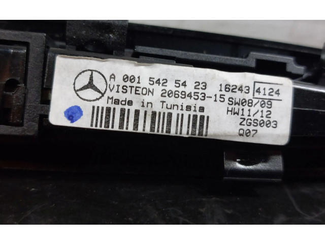 Přístrojová deska  Mercedes-Benz GLC C253 2016 A0015425423  