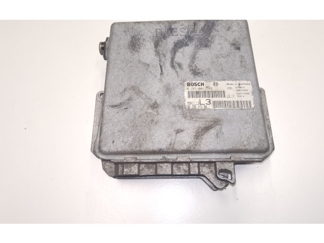 Блок управления двигателя 0281001589, 9628607180   Citroen XM