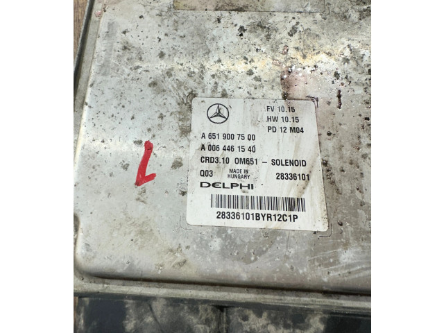Řídící jednotka A6519007500, 28336101   Mercedes-Benz C W204 2013