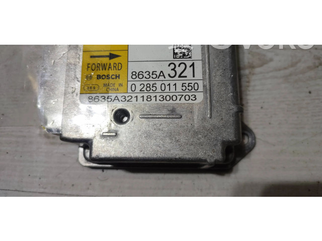 Блок подушек безопасности 8635A321, 0285011550   Mitsubishi ASX