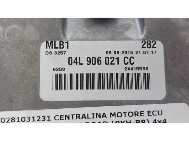 Řídící jednotka 0281031231   Audi A4 Allroad 2009