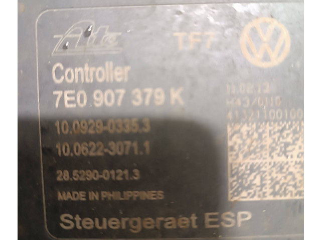 Блок АБС 7E0907379K, 10062230711   Volkswagen  Transporter - Caravelle T5  2003 - 2015 года