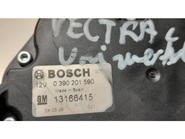 Моторчик заднего дворника 0390201590, 13166415    Opel Vectra C