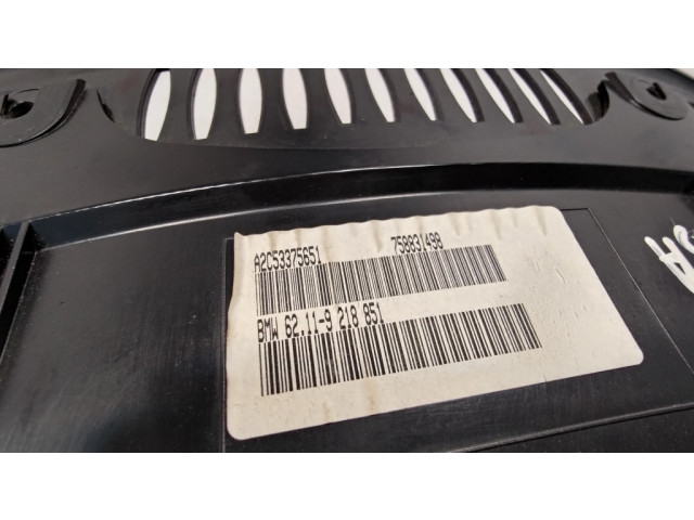 Přístrojová deska  BMW X5 E70 2010 62109218851, 62109236812  