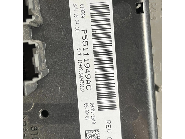 Блок управления климат-контролем P55111949AC, 11849N90243012   Jeep Grand Cherokee
