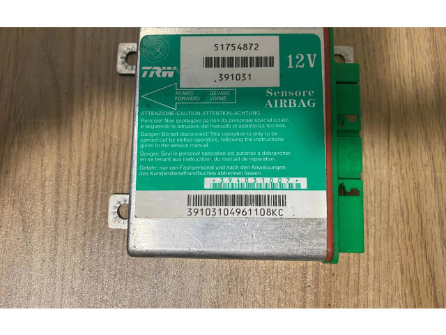 Блок подушек безопасности 51754872, 391031   Fiat Grande Punto