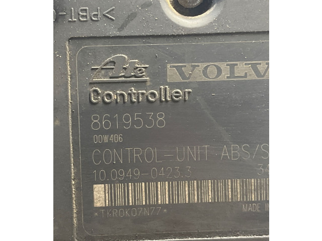 Блок АБС 8619538, TKR0K07N77   Volvo  V70  2000 - 2004 года