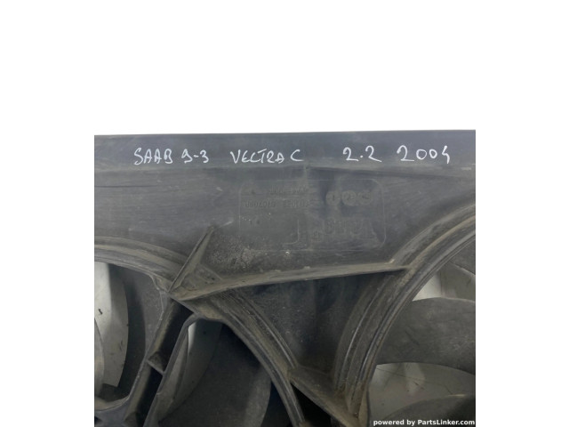 Вентилятор радиатора     874636J, 24410989    Saab 9-3 Ver1 