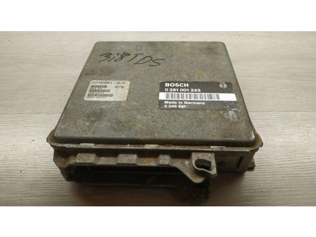Řídící jednotka 0281001243   BMW 3 E36 1991