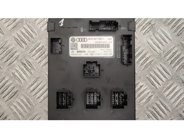 Блок комфорта 4H0907063L, 4H0907063D   Audi A8 S8 D4 4H   
