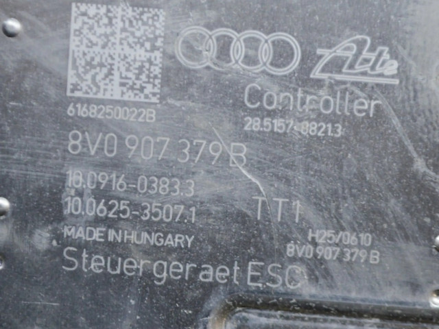 Блок АБС 8V0614517B, 8V0907379B   Audi  A3 S3 8V  2013-2019 года