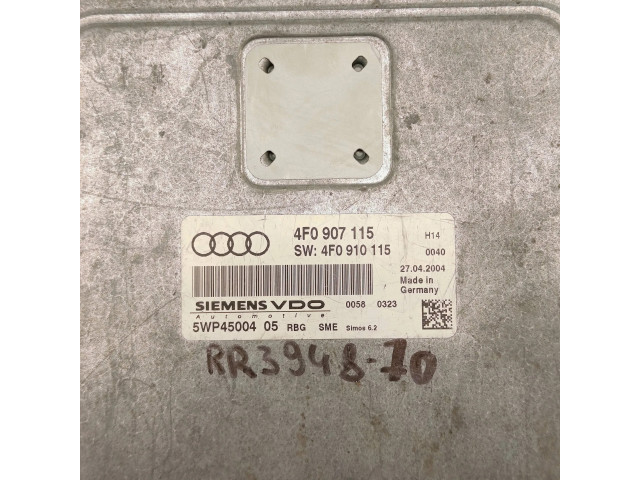 Блок управления двигателя 4F0907115, 4F0910115   Audi A6 S6 C6 4F