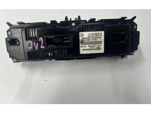 Блок управления климат-контролем A2129008708, 5HB00935560   Mercedes-Benz E C207 W207