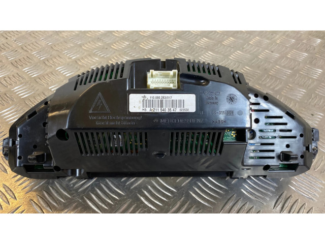 Панель приборов A2115403547, 023538   Mercedes-Benz E W211       
