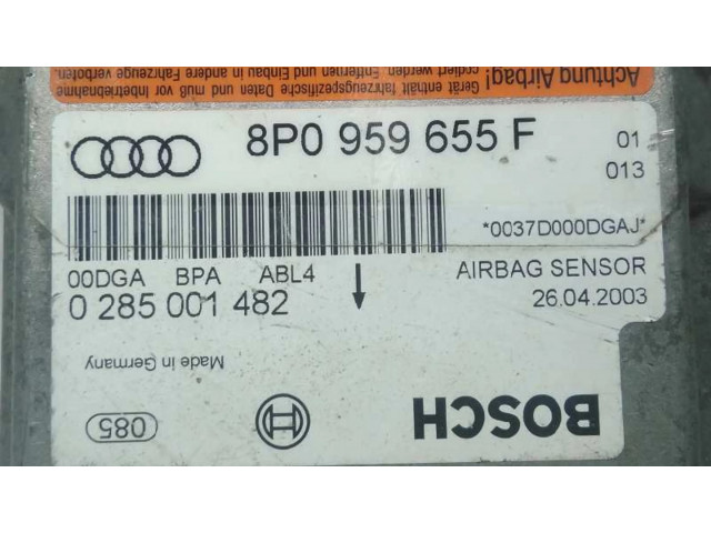 Блок подушек безопасности 8p0959655f, 48862   Audi A3 S3 8L