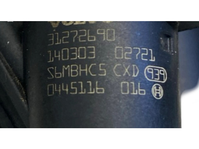 Vstřikovač 31272690, 0445116016   Volvo V60  pro naftový / Электричество motor 2.4  