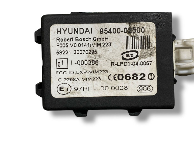 Řídící jednotka 9540026511, 3910127253   Hyundai Santa Fe 2005