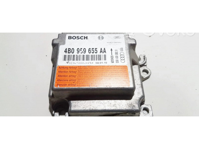 Блок подушек безопасности 4B0959655AA, 0285001693   Audi A6 S6 C5 4B