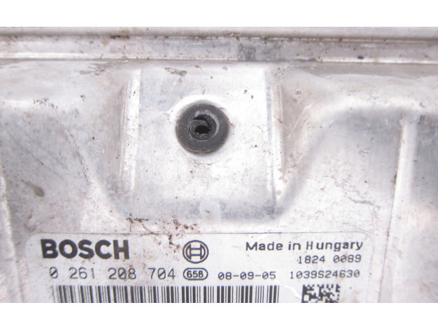 Řídící jednotka 896610H013, 0261208704   Peugeot 107 2005