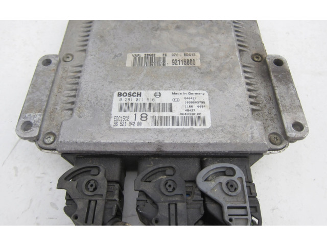 Řídící jednotka 9652184280, 0281011516   Peugeot 607 2001
